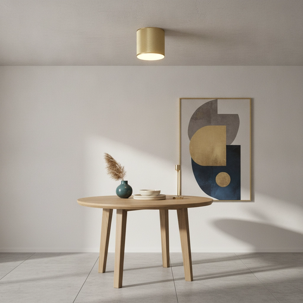 Deckenlampe Costa mattes Gold