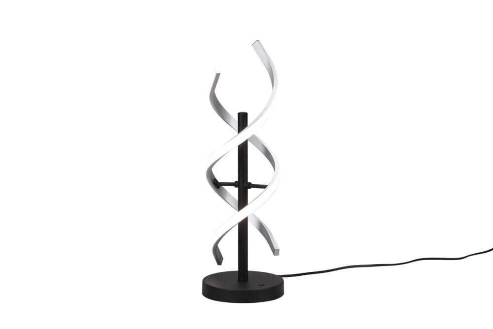 Designer-Stehleuchte Sequence gebürstetes Metall