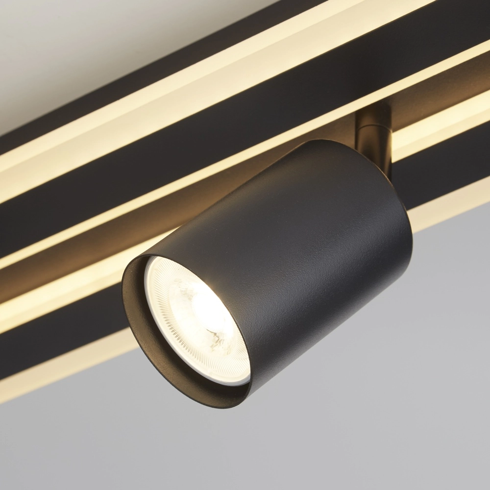 Deckenlampe San Diego 4-flammig schwarz Searchlight 5053423302096