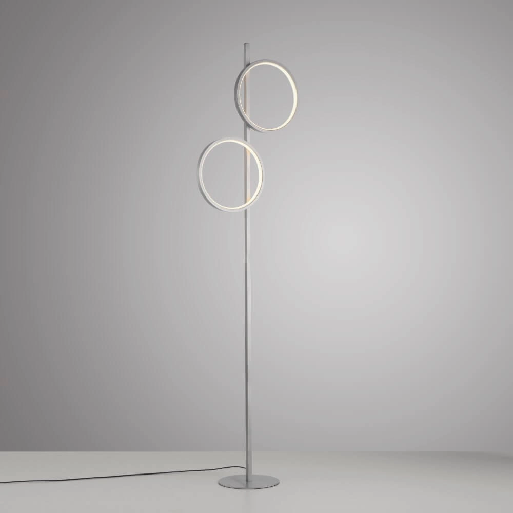 Stehlampe Mini Ritus Silber Just Light 4043689002091