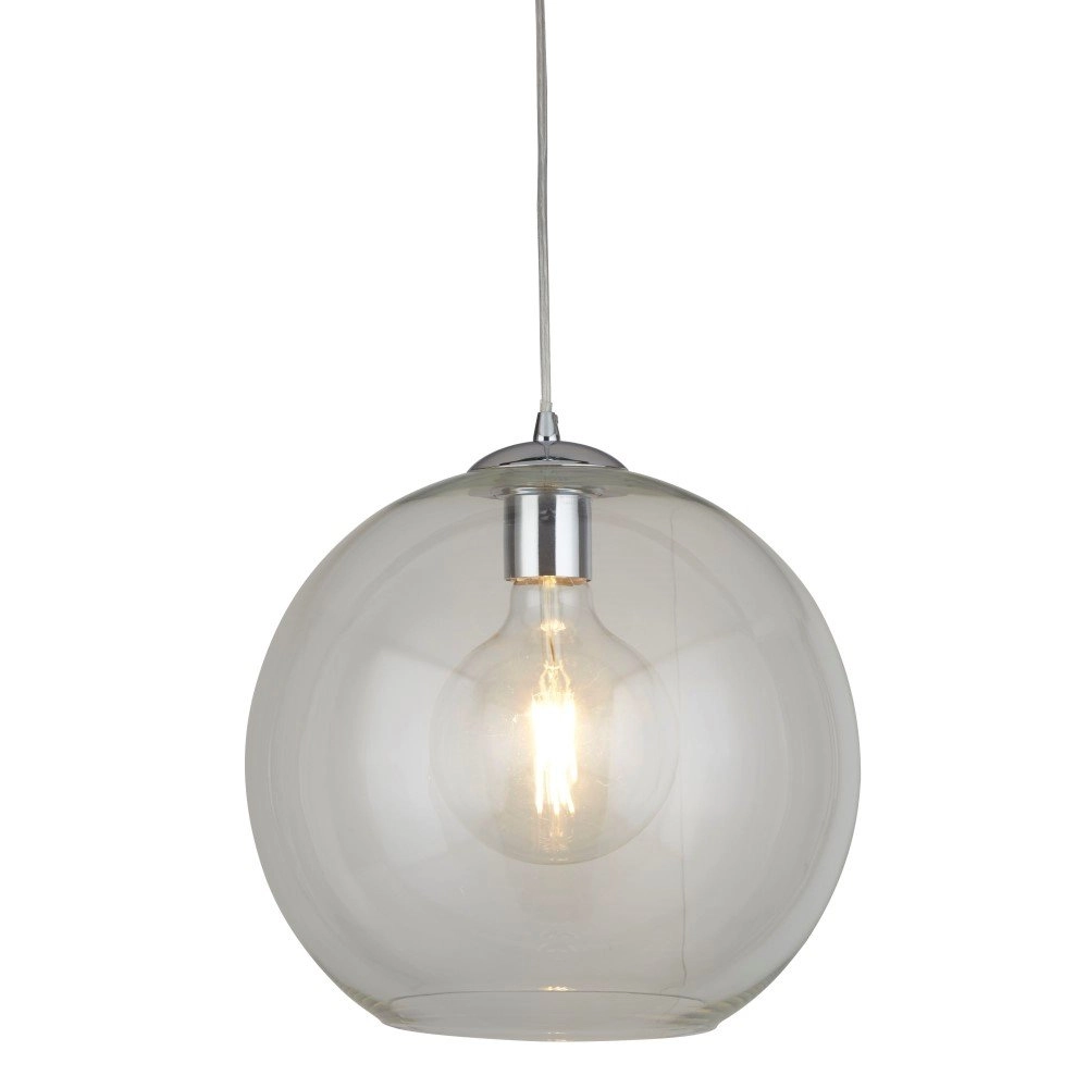 Hängelampe Balls Ø 35 cm chrom mit glas Searchlight 5053423138831