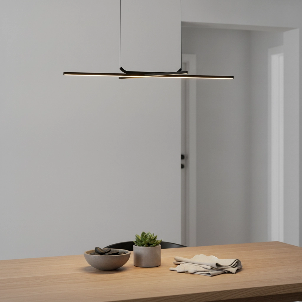 Design-Pendelleuchte Akro schwarz
