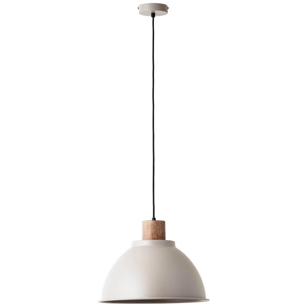 Hängelampe Erena Ø 38cm taupe Brilliant 4004353413056