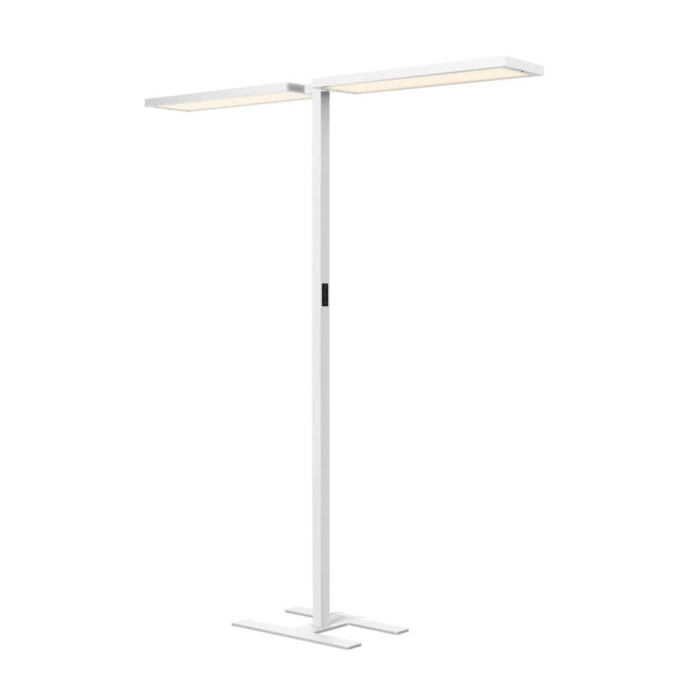 LED-Büro-Stehleuchte Worklight Pro weiß - doppelt SLV 4024163277969