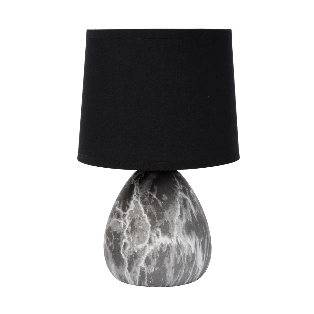 Tischlampe Marmo Schwarz