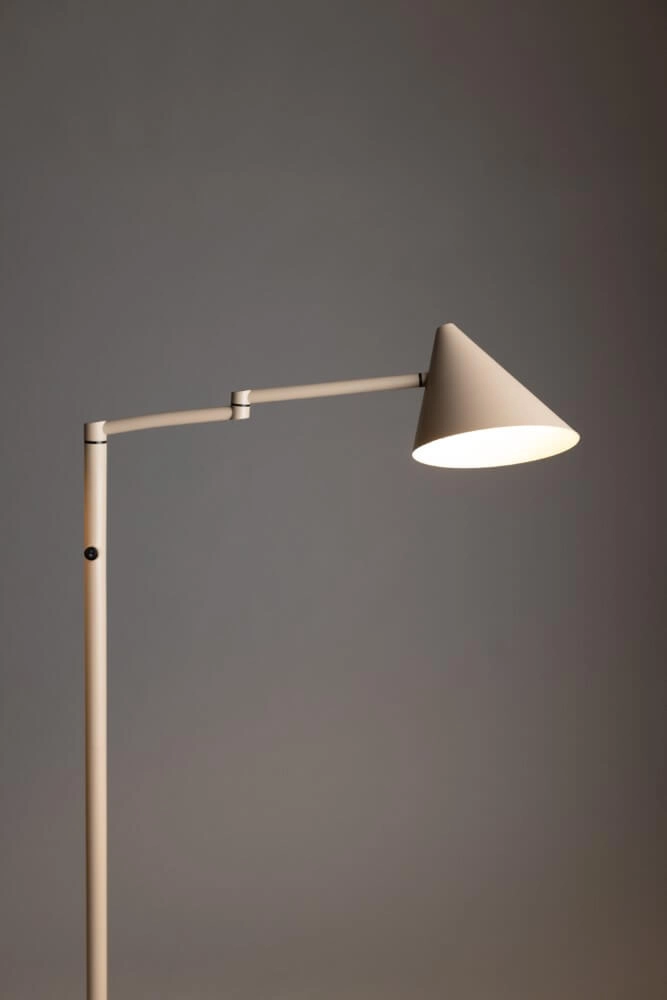 Stehlampe Marvis sandfarbenes Design ETH 8720195307051