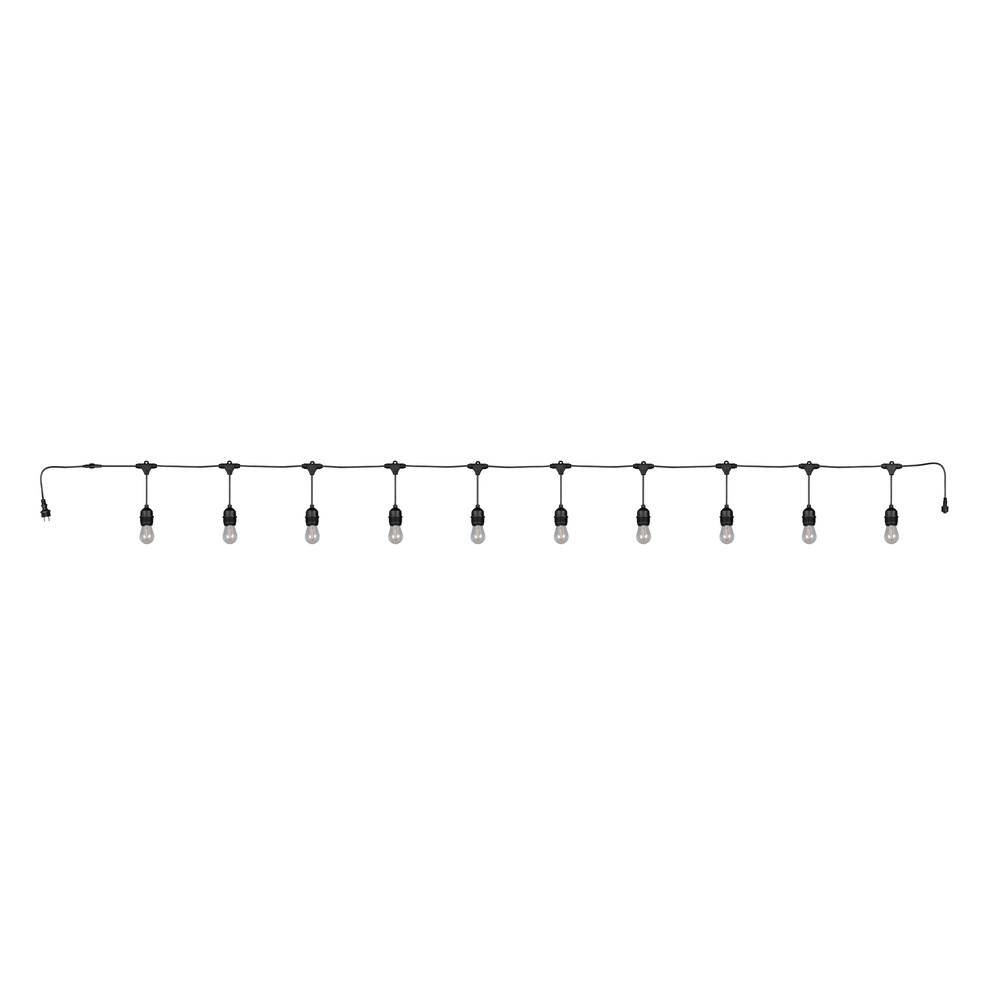 Party-Lichter Chain Schwarz 10-flammig Trio 4017807622720