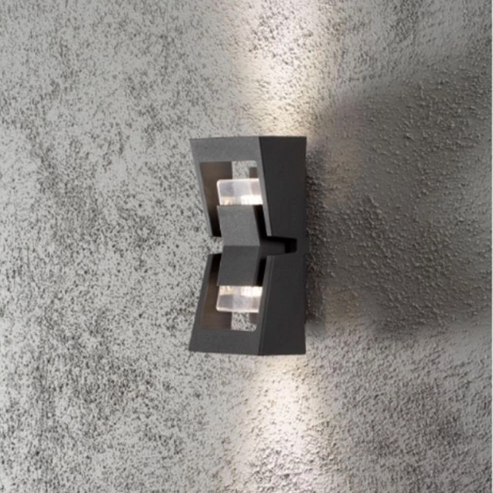 Wandspot Potenza Anthrazit KonstSmide 7318307955378