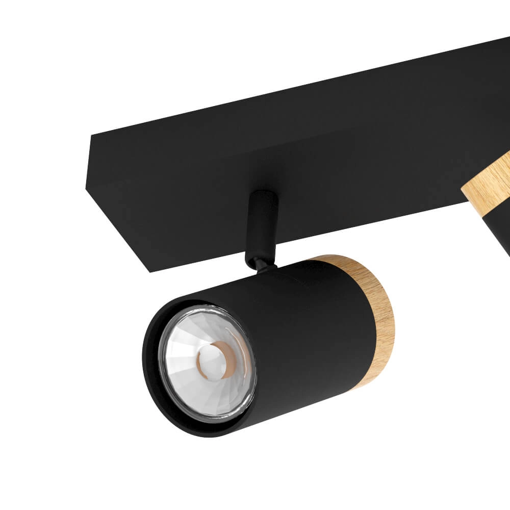 Schwarzer Aufbaustrahler Cartagena Stars of Light 9002759396480