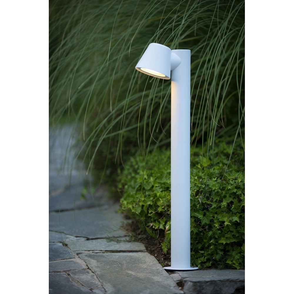 Gartenlampe Dingo-Led IP44 weiß Lucide 5411212144119