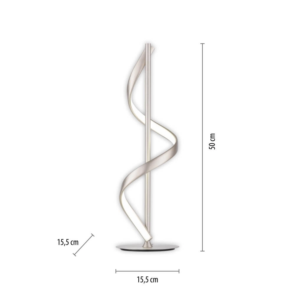 Designer-Tischlampe Q-Swing Metall Paul Neuhaus 4012248374887