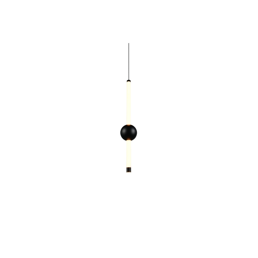 Moderne Pendelleuchte Melita schwarz Trio 4017807661927