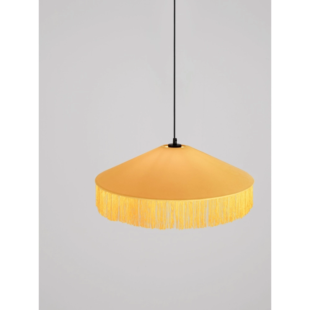 Tiffany-Pendellampe Velvy Gelb Lyora 5212017493774