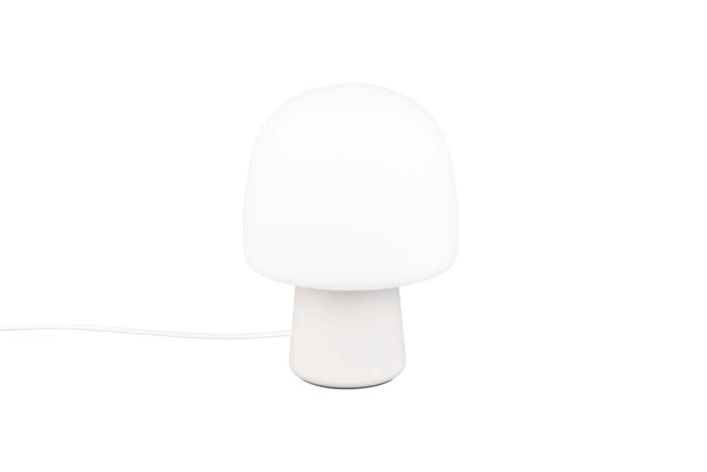 Pilz-Tischlampe Steen weißes Glas Trio 4017807616484