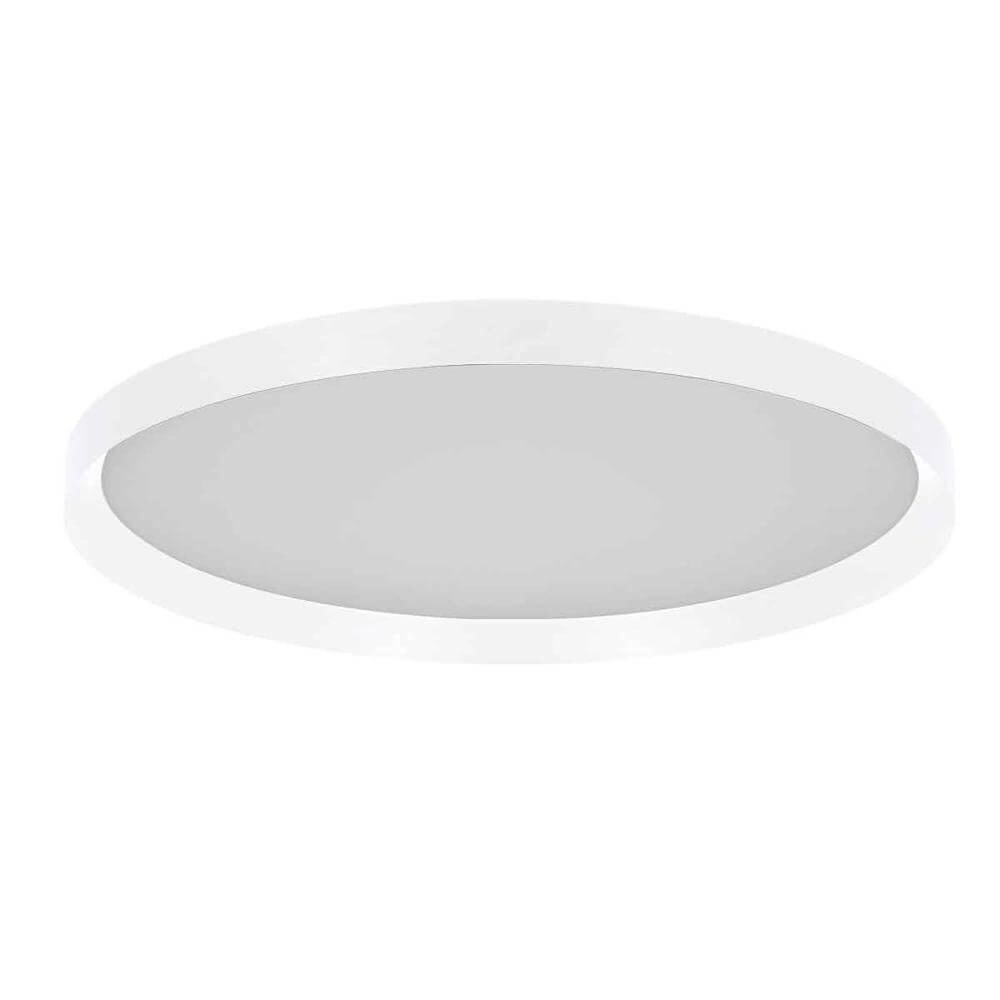 Schlanke Deckenleuchte Flady weiß Ø 50cm Steinhauer 8712746177367