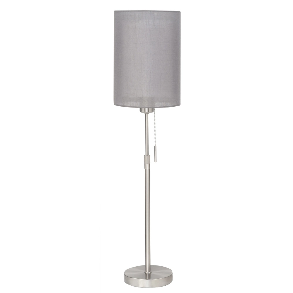 Tischlampe Victoria nickel 81cm Highlight 8718379027741
