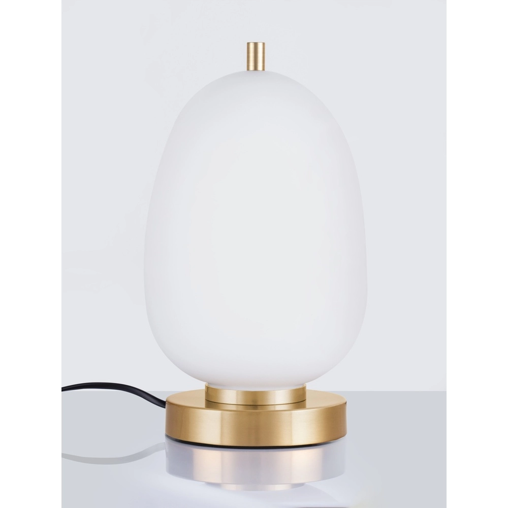 Tischlampe Lato Gold mit Weiß Lyora 5212017445582