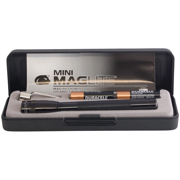 Taschenlampe Mini AAA Led Schwarz Maglite 38739560326