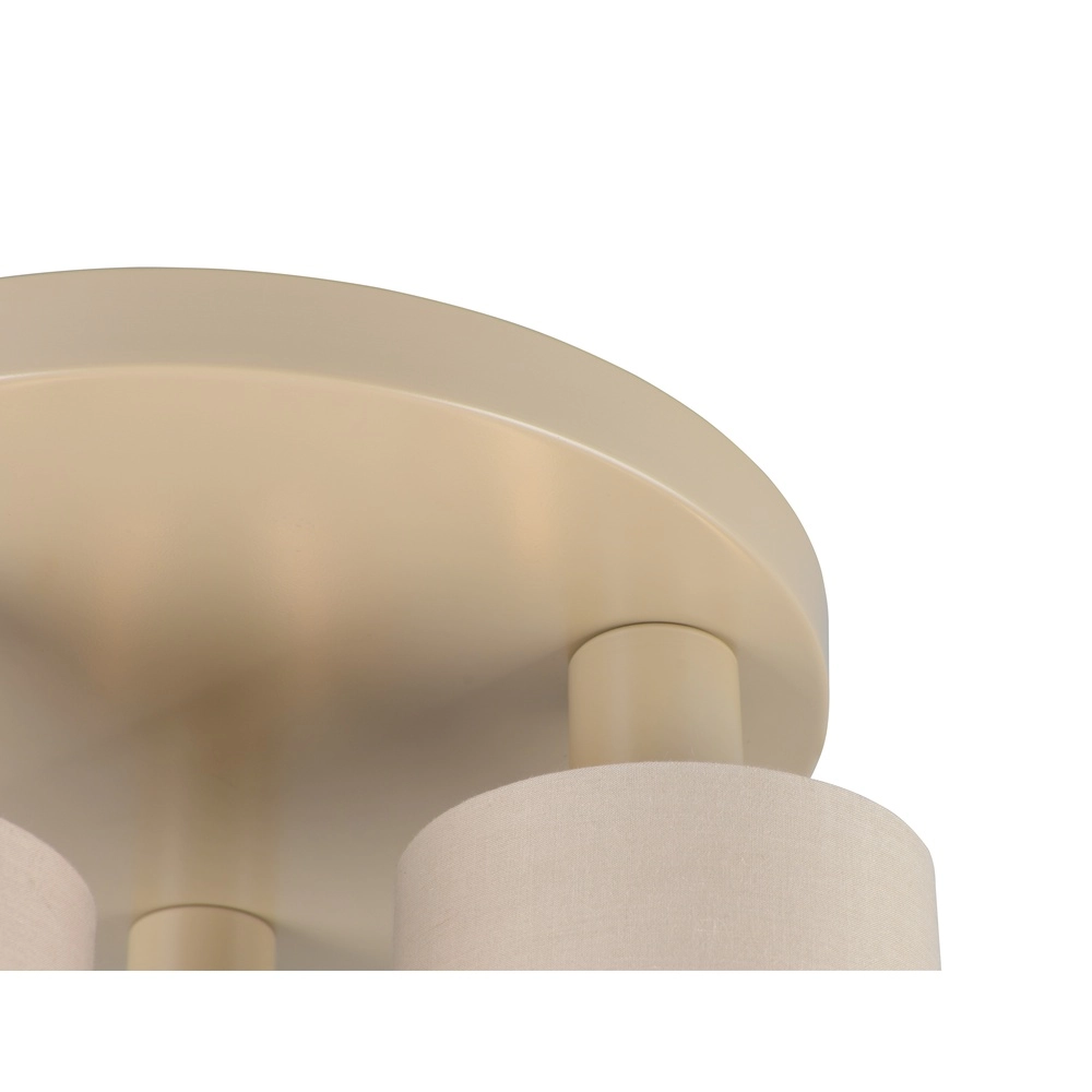 3-Licht Deckenlampe Tommy Sandbraun Trio 4017807724189