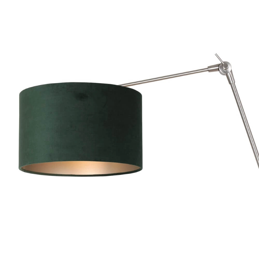 Verstellbare Wandleuchte Prestige Chic mit grünem Samt Steinhauer 8712746145793
