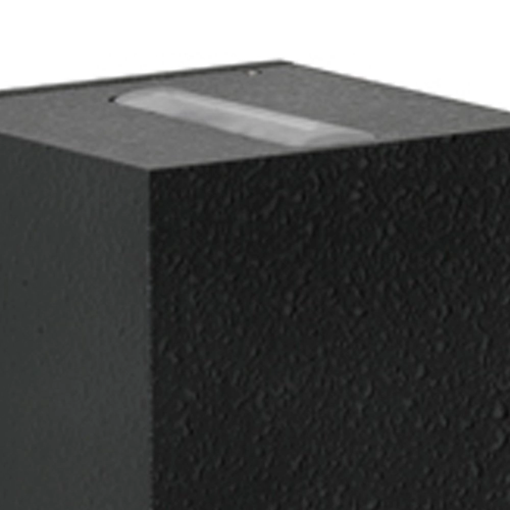 Quadratische LED-Wandleuchte Zenn 10,5 cm - schwarz Albert 4007235623703