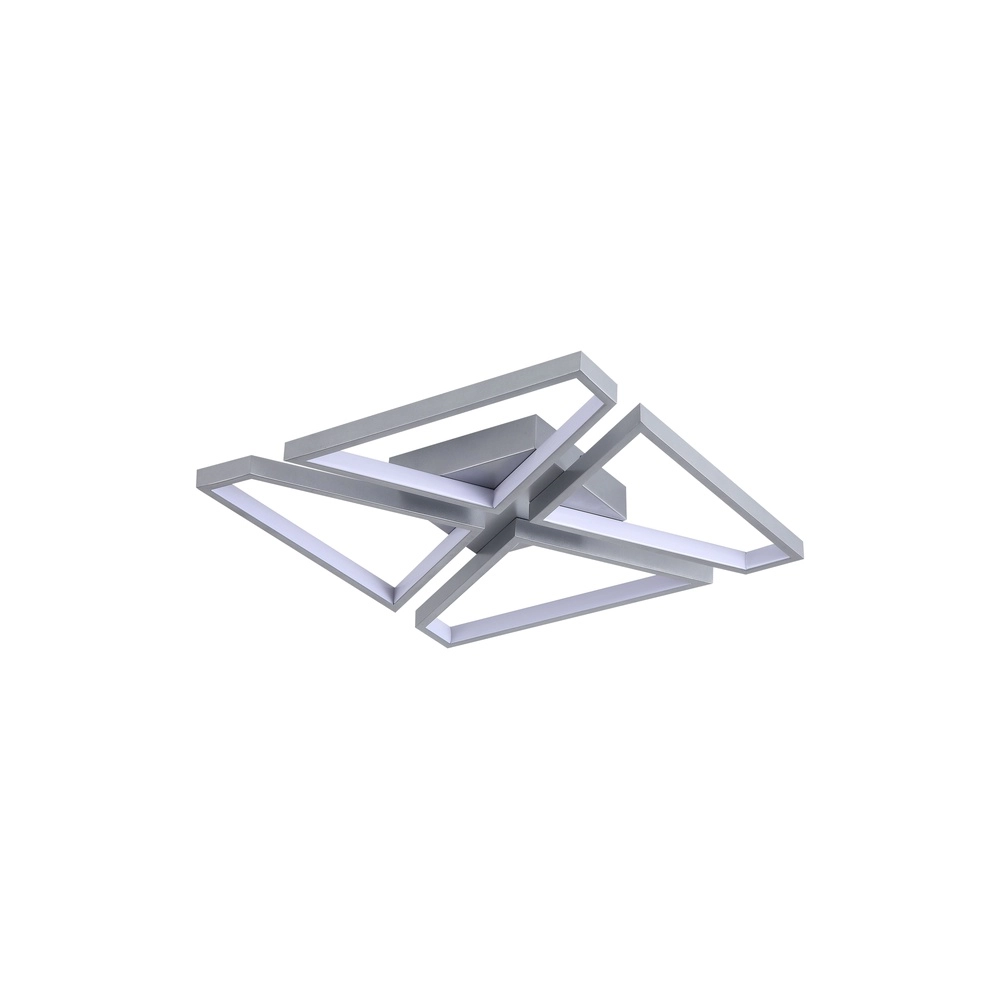 Deckenlampe Quatro schwarzes Quadrat Searchlight 5053423302317