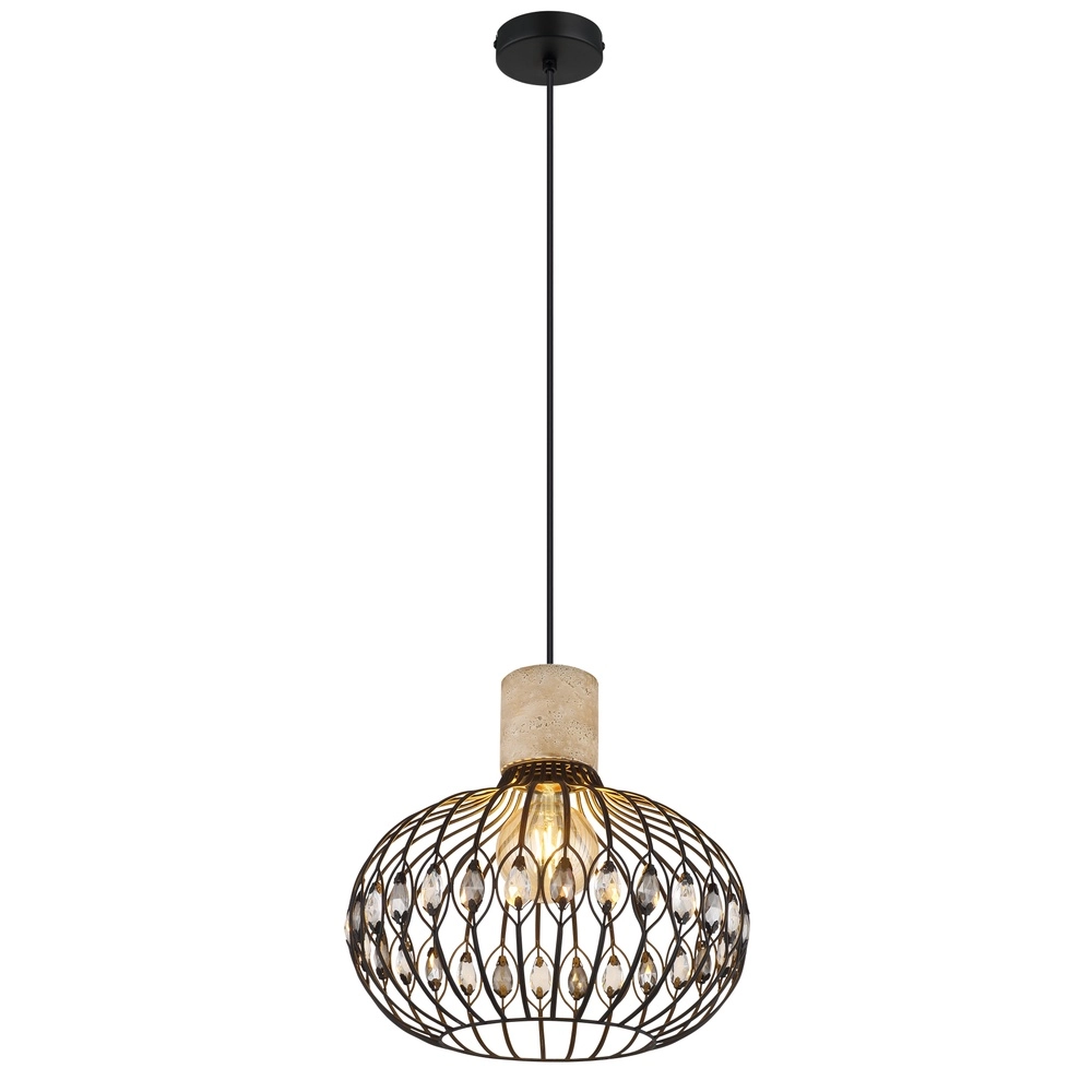 Pendellampe Dorthy Country Black