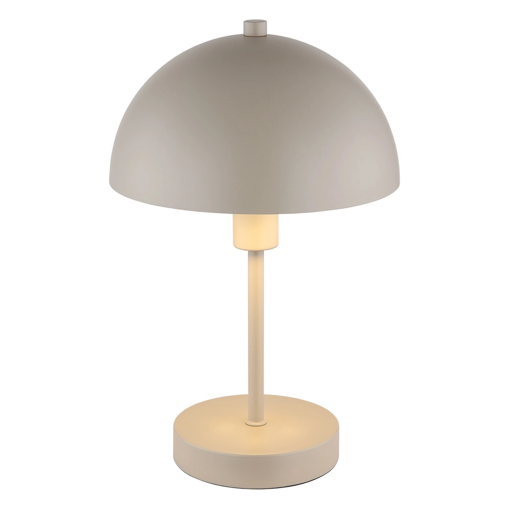 Moderne Tischleuchte Atoma I sandbraun Globo 9007371566051