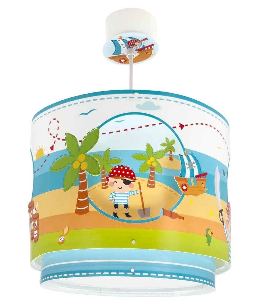 Kinderzimmer-Hängelampe Pirate Island Ø 26cm Dalber 8420406002736