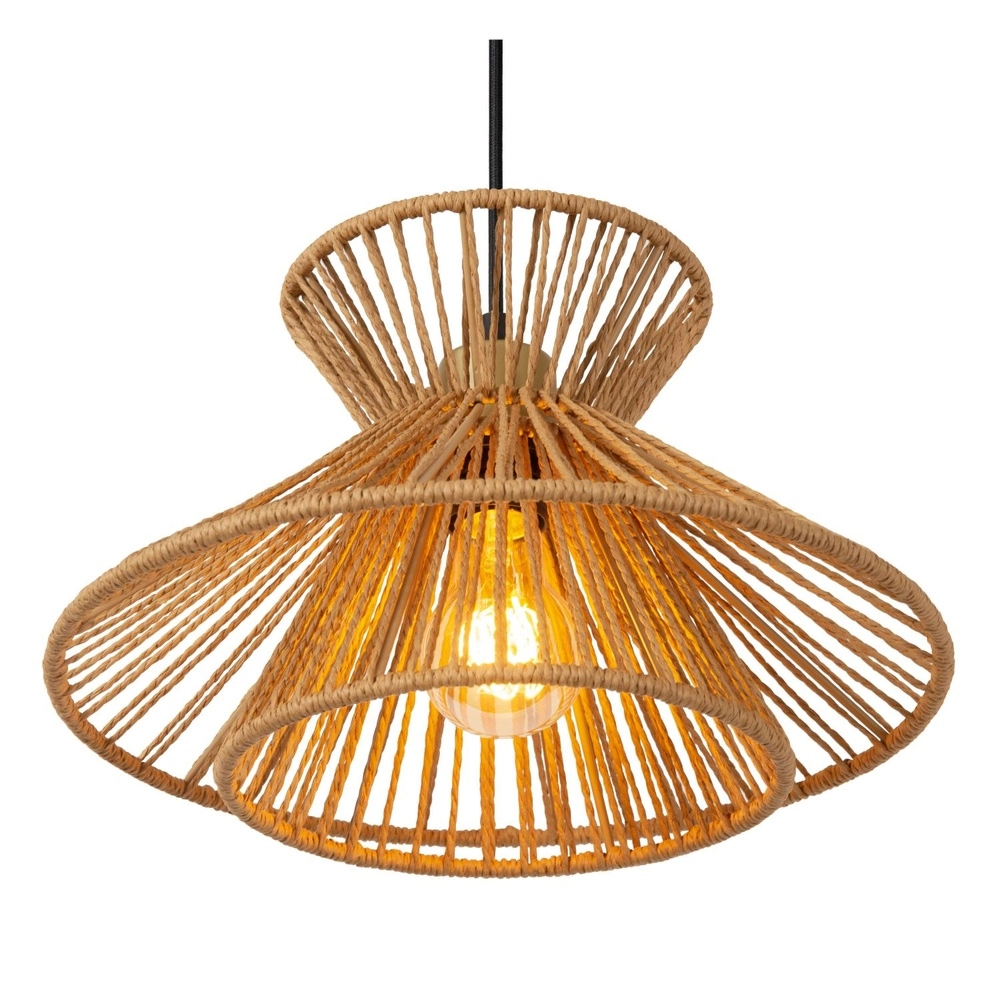 Pendellampe Tasman Rattan Lucide 5411212106001