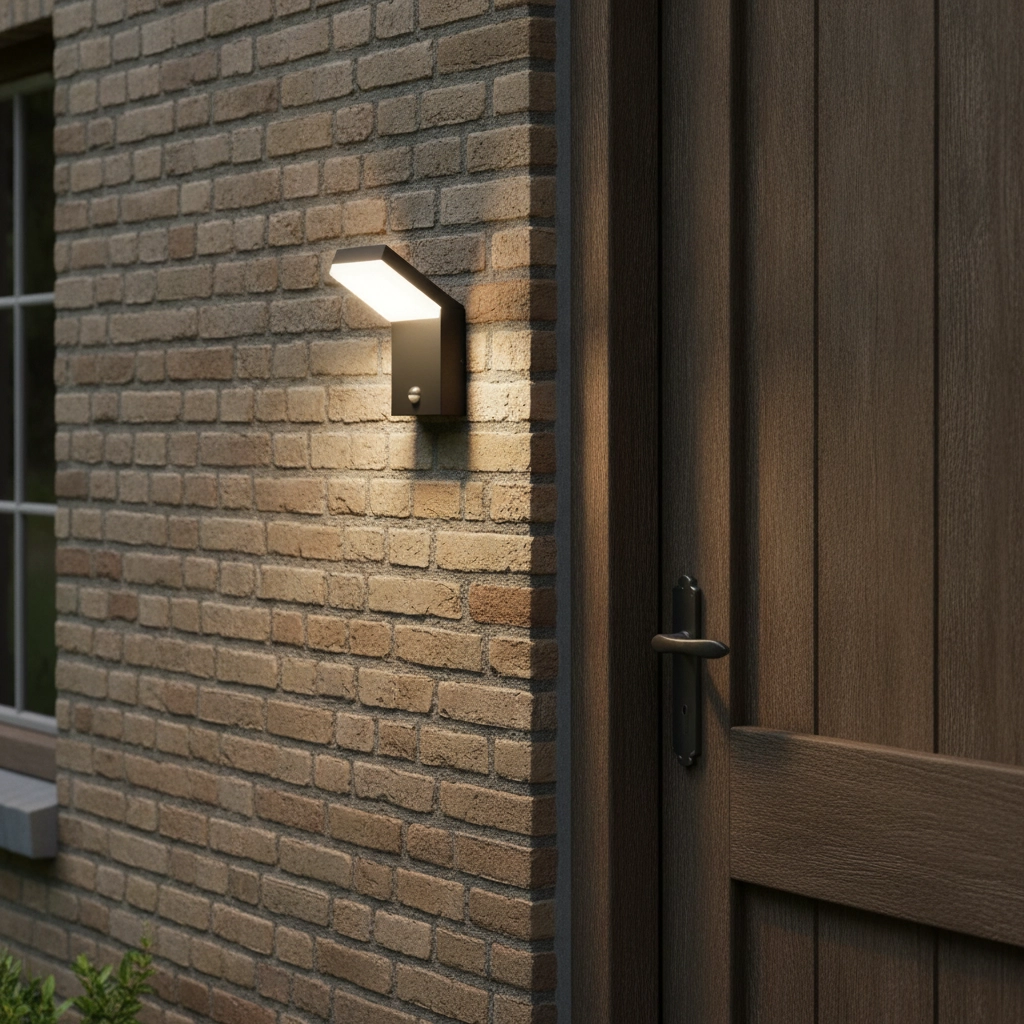 Wandleuchte Farge anthrazit mit Sensor
