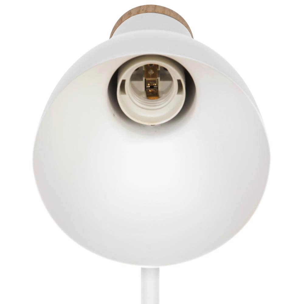 Weiße Schreibtischlampe Devone mit Stifthalter Nordlux 5704924024542