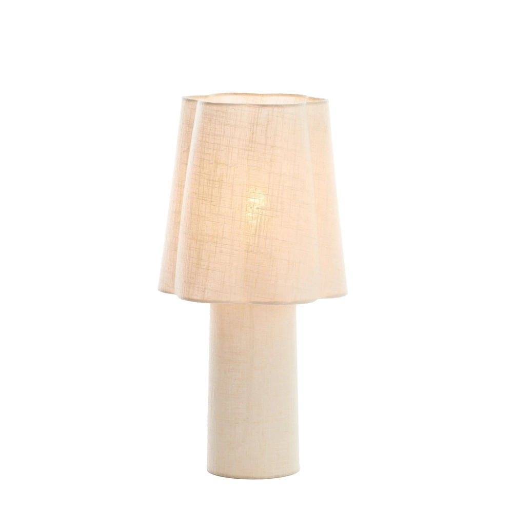 Tischlampe Musaby Organische Form – Naturleinen Light & Living 8717807784249