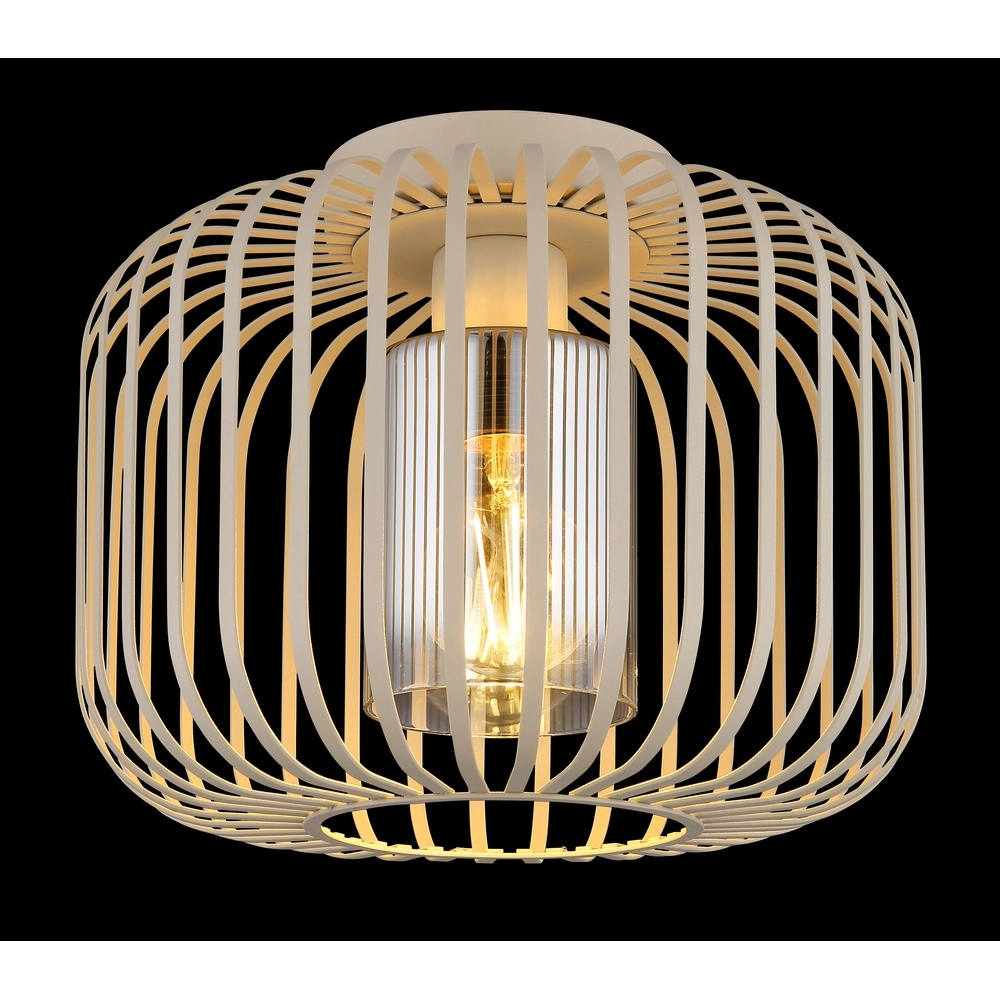 Deckenlampe Alfred sandbraun Globo 9007371522620