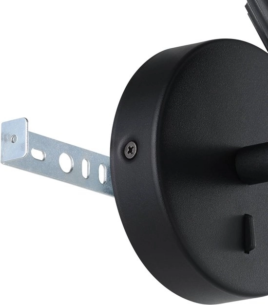 Aufputz-Spot Portillo Single Schwarz Eglo 9008606360529