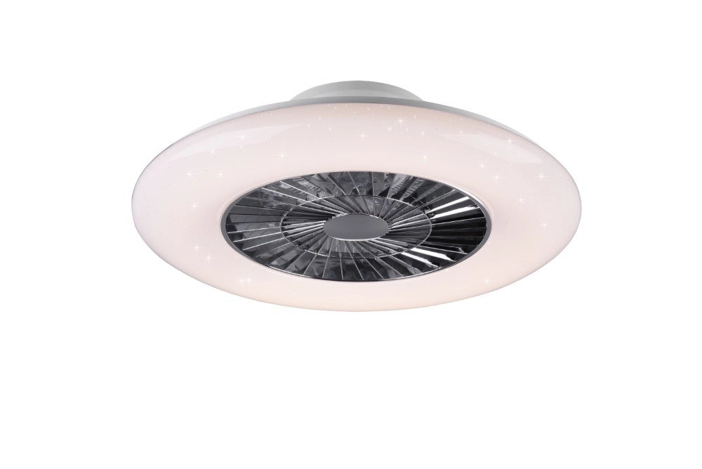 Deckenventilator Visby mit Sterneffekt Trio 4017807457766