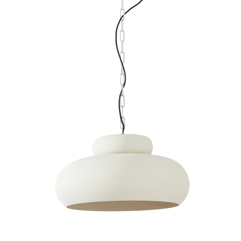 Pendellampe Neiva Ø 46cm - cremefarben - 1x E27