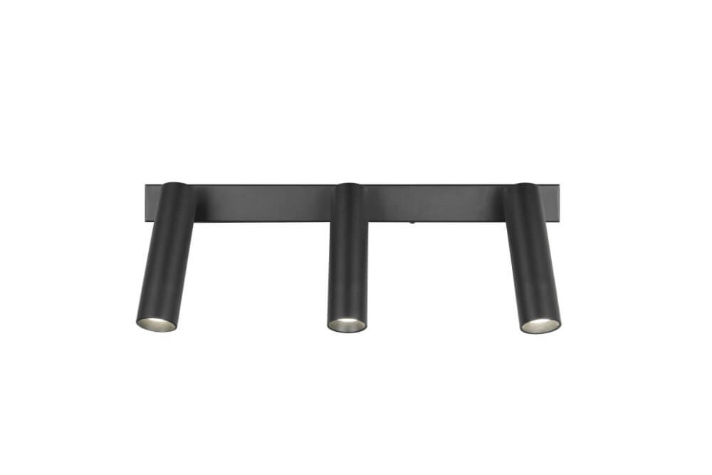 Schlanker Deckenstrahler Ambala 3x LED - schwarz Trio 4017807612646