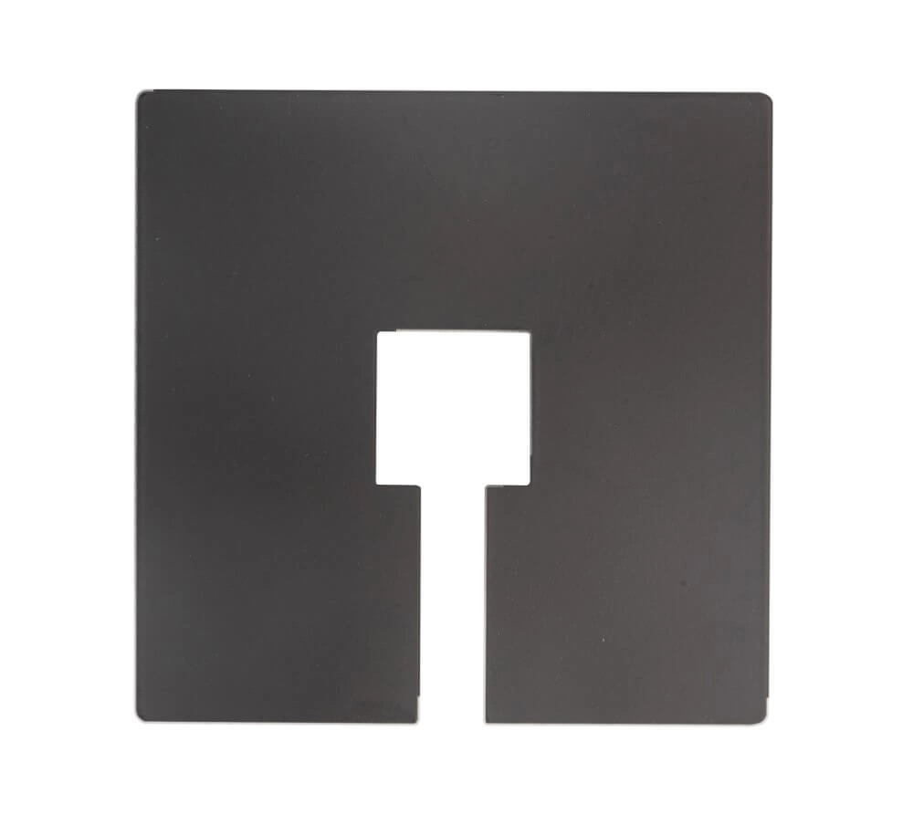 Deckplatte Central 10x10 - schwarz
