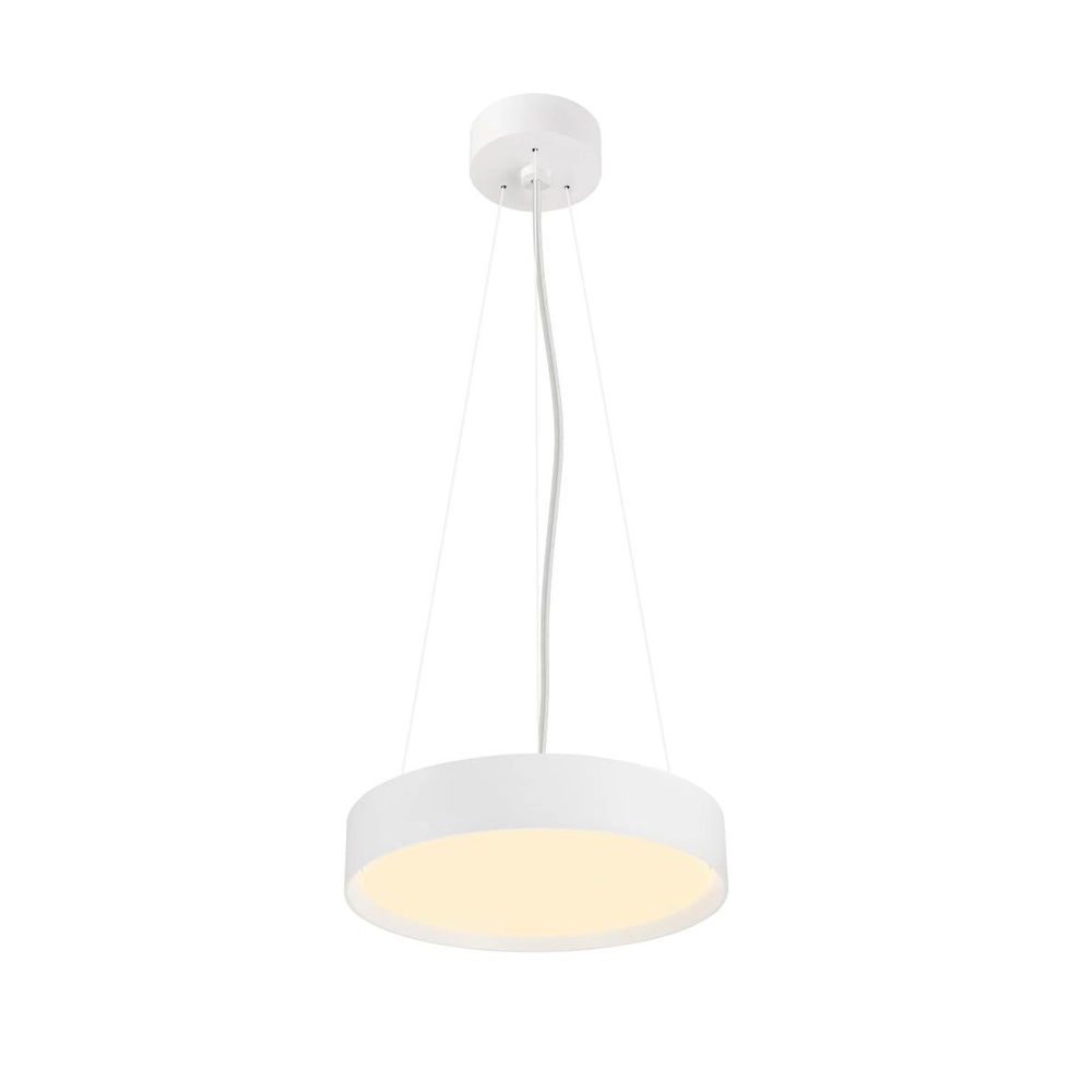 Deckenlampe Decona Ø 30cm weiß - 2700K/3000K Sensor SLV 4024163302913