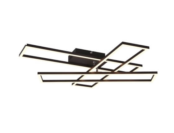 Designer-Deckenleuchte Corso Schwarz
