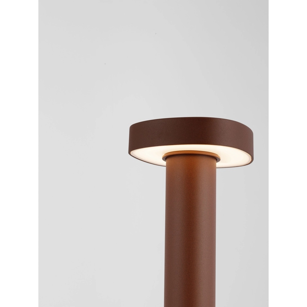 Design-Gartenlampe Balic 50 cm rostbraun Lyora 5212017497178