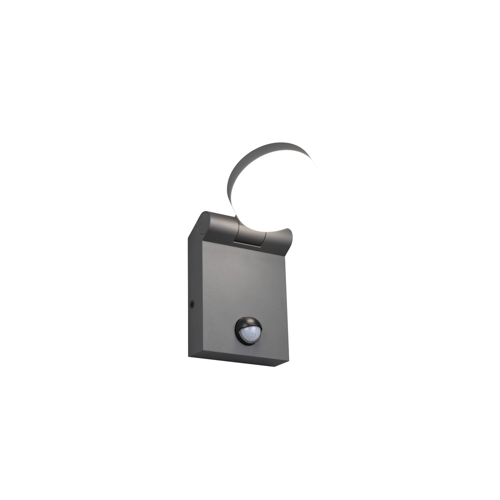 Schlanke Wandleuchte Adour anthrazit mit Sensor Trio 4017807603408