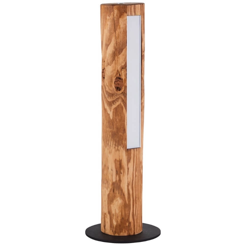 Tischlampe aus Holz Odun 46cm hoch Brilliant 4004353393532