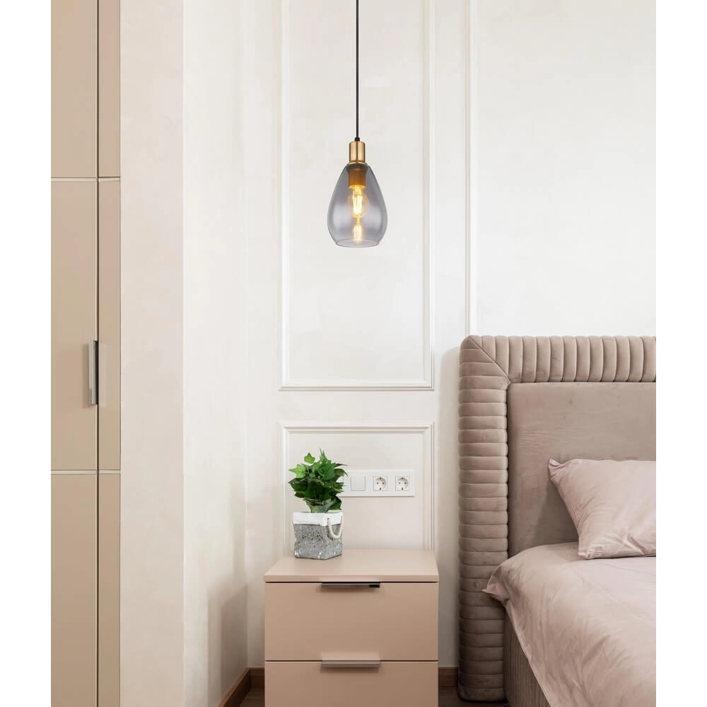 Pendelleuchte Fanni Einzelzimmer Ø 15cm Globo 9007371430611