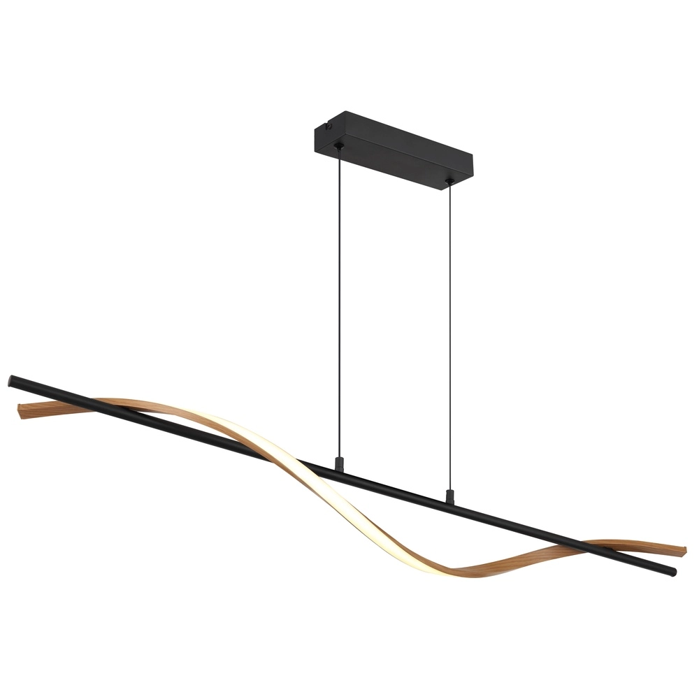 Design-Pendellampe Watkins Schwarz