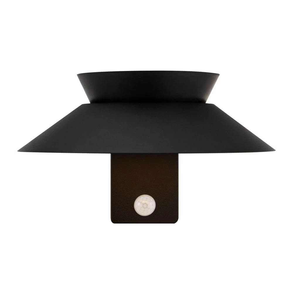 Solar-Wandleuchte Justina schwarz Nordlux 5704924017544
