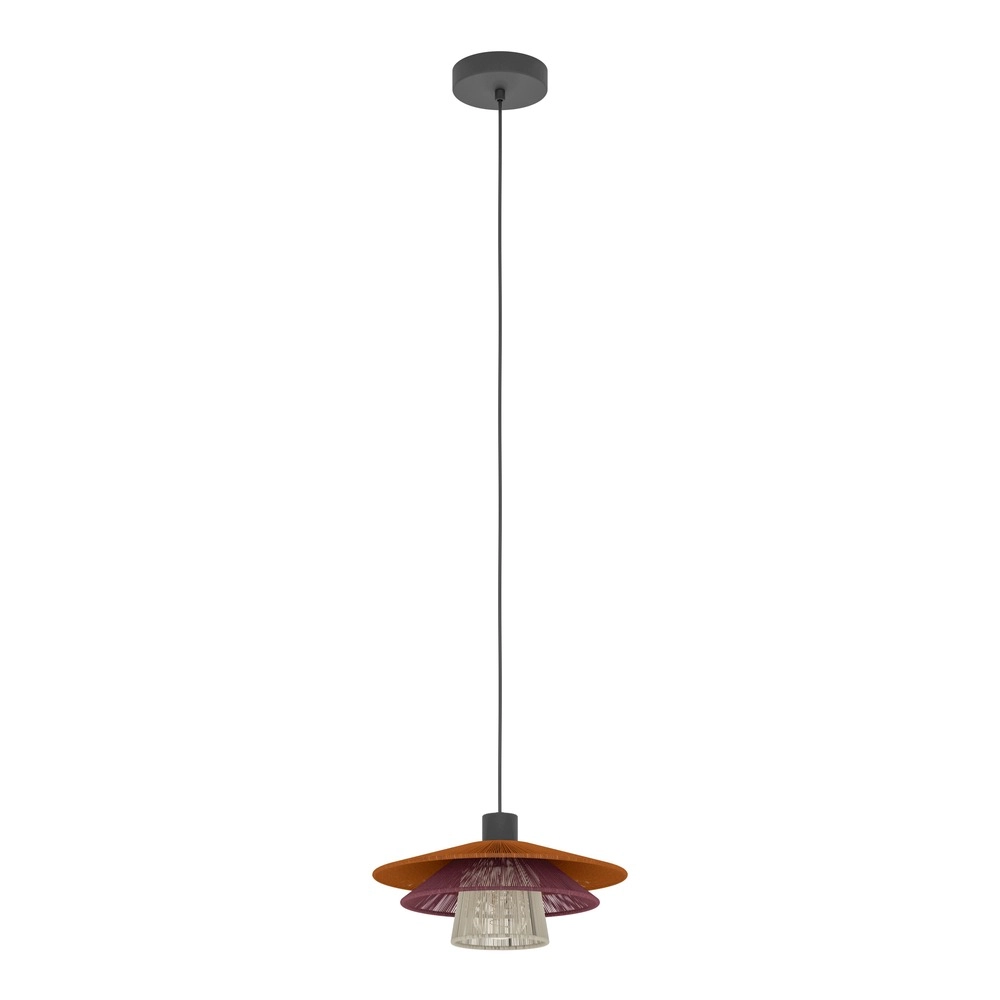 Draht-Pendellampe Pignona Ø 32 cm farbig Eglo 9008606391172