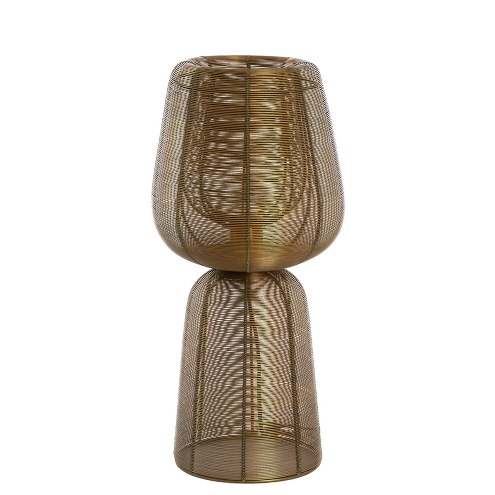 Tischlampe Aboso Kupferbronze Ø 24 cm