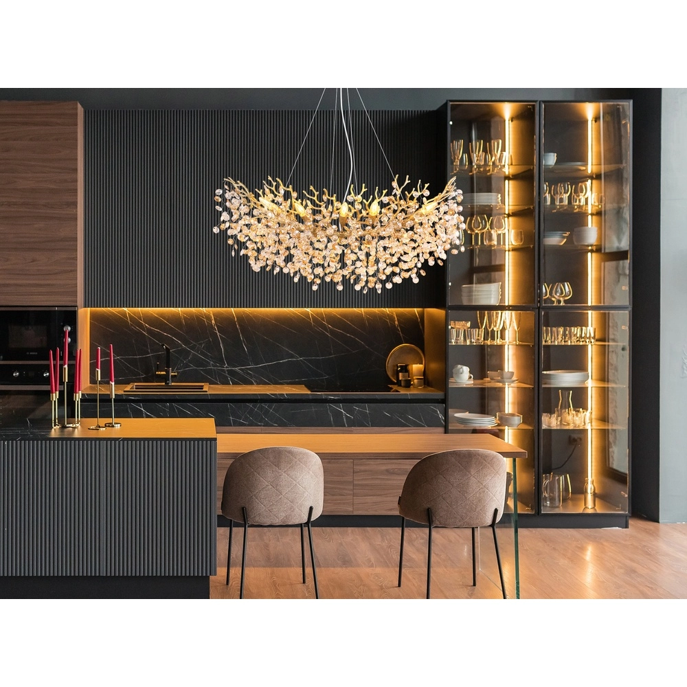 Pendellampe Queena Gold 100 cm Globo 9007371528691